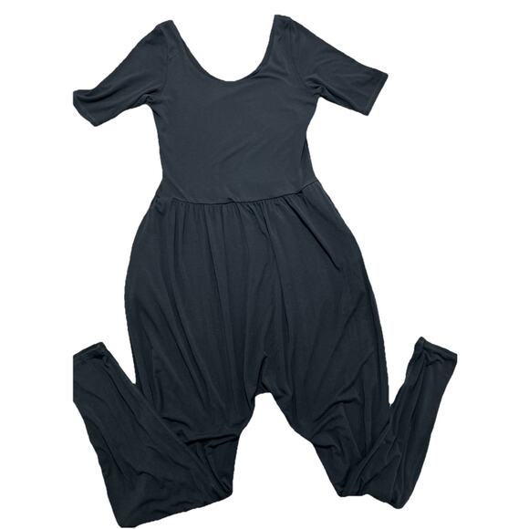 Imbodhi Jumpsuit Women’s L Black Slouchy Sleeve Bodhi Jumper USA See Desc - Picture 1 of 7